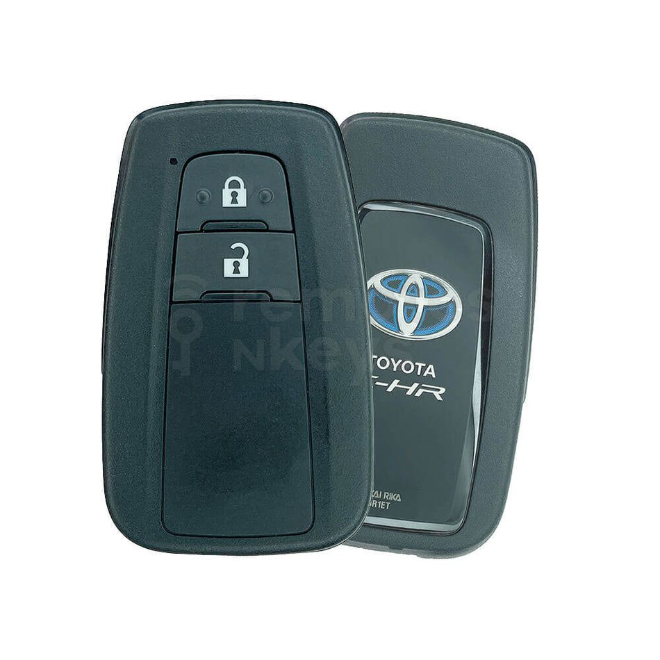 Toyota CH-R 2016-2023 Genuine 2 Buttons Smart Remote Key 8A 312/314MHz 89904-10030 FCC ID: BR1ET