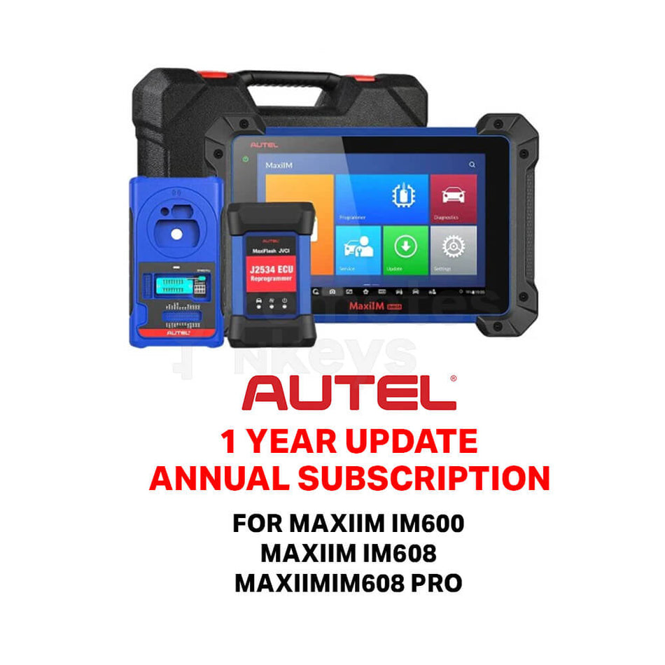 Autel 1 Year Update Subscription for MaxiIM IM600 & IM608 & IM608 Pro & IM608 Pro II