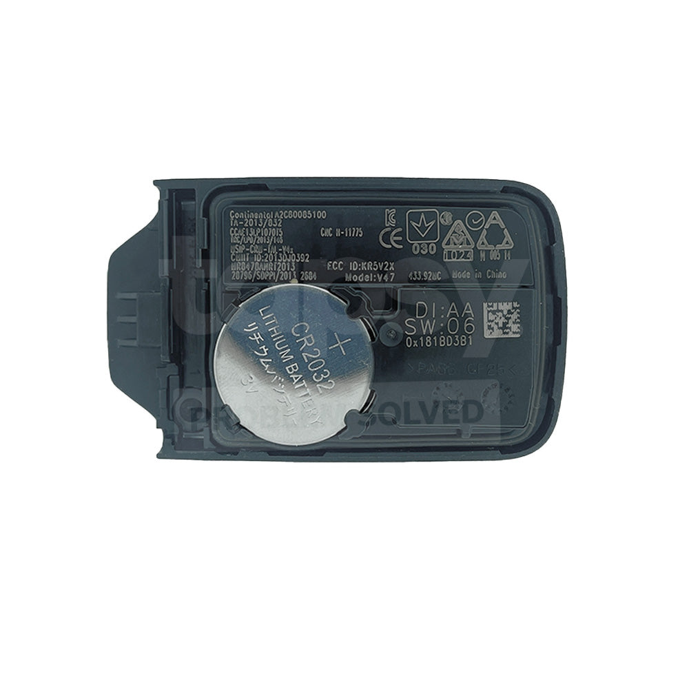 Honda CRV/HRV/Jazz/Civic Original 2 Buttons Smart/Prox Remote Key P/N: 72147-T5A-G01 FCC ID: KR5V2X