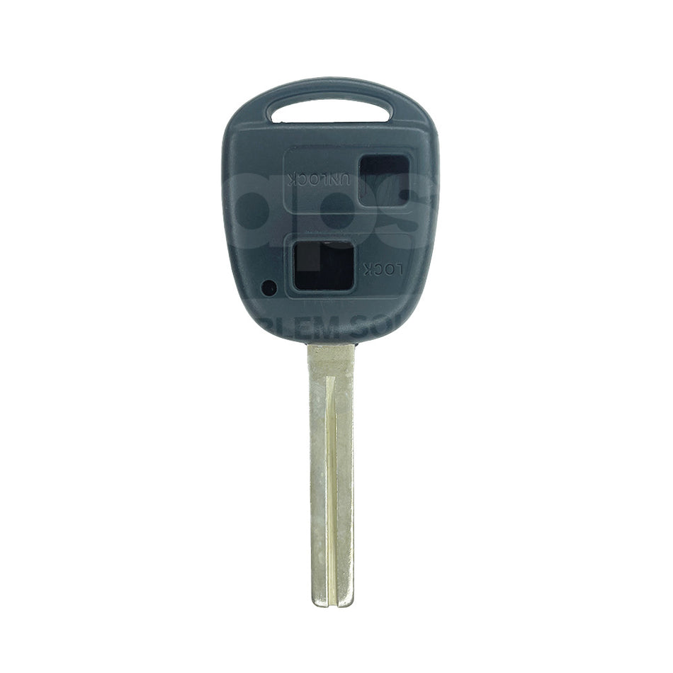 Toyota 2 Buttons TOY40 Long Blade Remote Key Shell