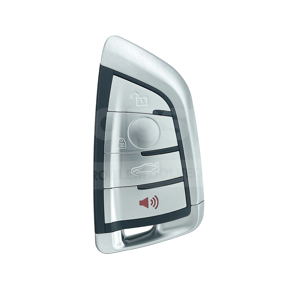 BMW M-Sport CAS4 System 3+1 Buttons Smart Remote Key ID49 434MHz Silver