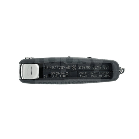 VOLKSWAGEN Amarok 2011-2018 2 Buttons Flip Remote Key 7E0837202AD / 7E0837202BD