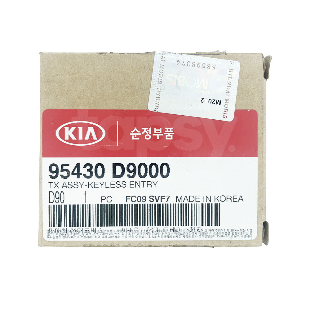 KIA Sportage 2016-2020 Genuine 4 Buttons Flip Remote Key 433MHz 95430-D9000