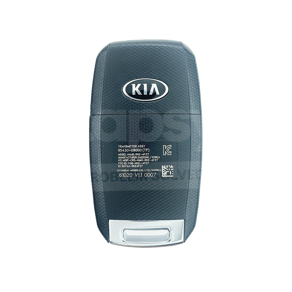 KIA Sportage 2016-2020 Genuine 4 Buttons Flip Remote Key 433MHz 95430-D9000