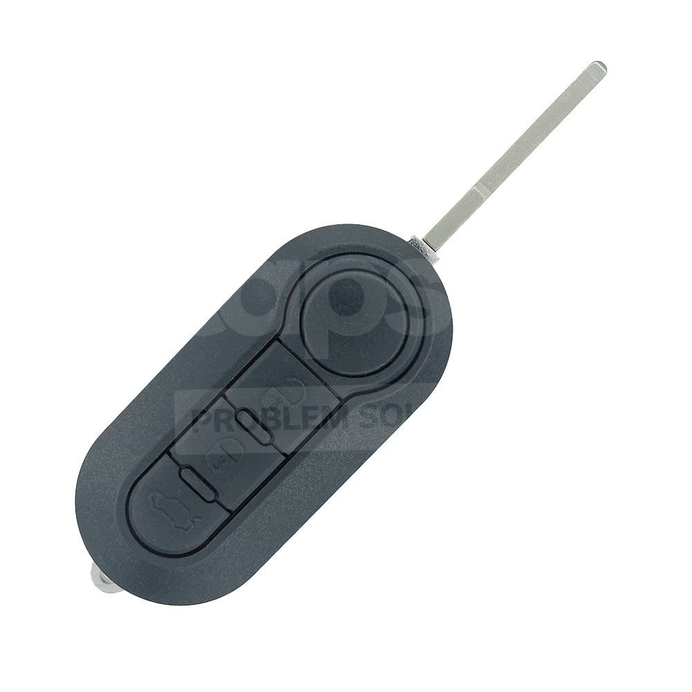 FIAT 500/Grande Punto 2006-2016 3 Buttons Flip Remote Key ID46 433MHz