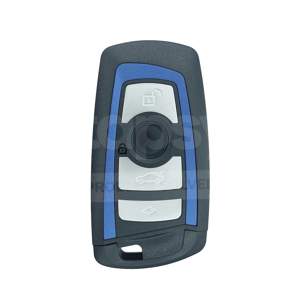 BMW FEM System 4 Buttons Smart Remote Key ID49 434MHz Blue