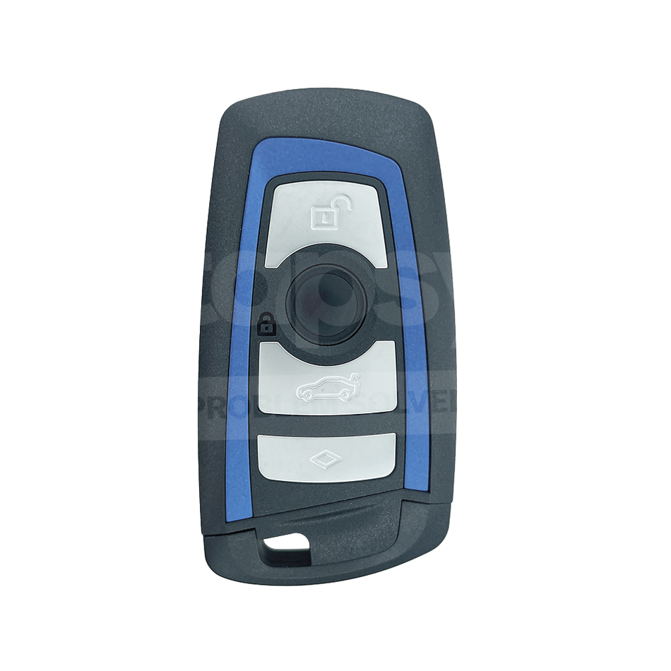 BMW FEM System 4 Buttons Smart Remote Key ID49 434MHz Blue
