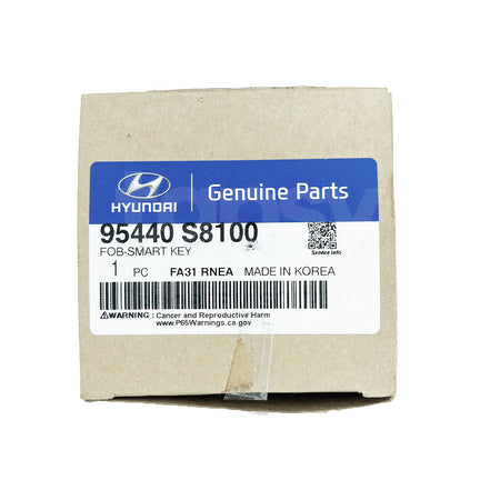 Hyundai Palisade 2020-2022 Genuine 3 Buttons Smart Remote Key ID47 433MHz 95440-S8100 FCC ID: TQ8-FOB-4F19
