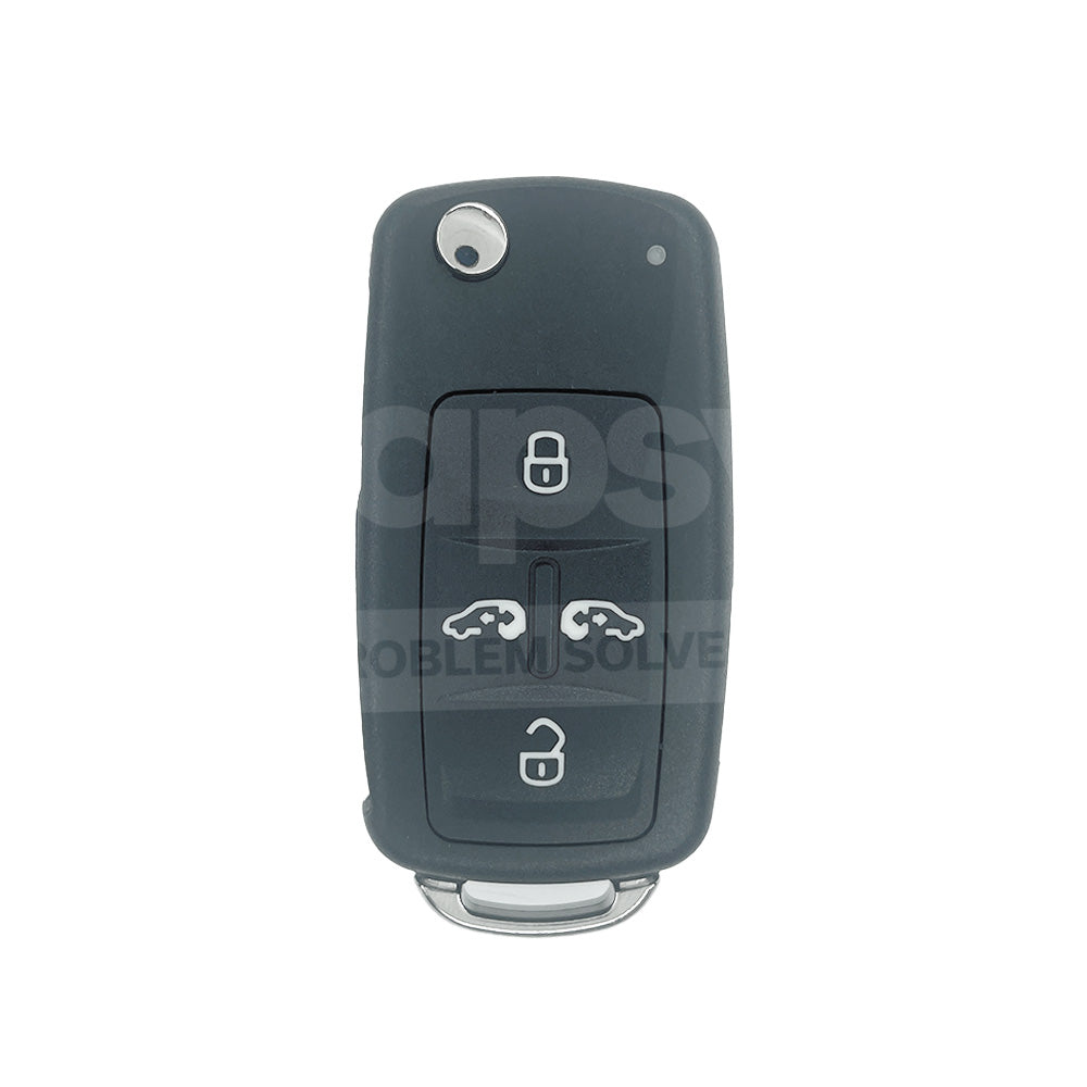 VOLKSWAGEN Multivan/Transporter 2016-2020 5 Buttons Flip Remote Key 434MHz 7N0837202AC