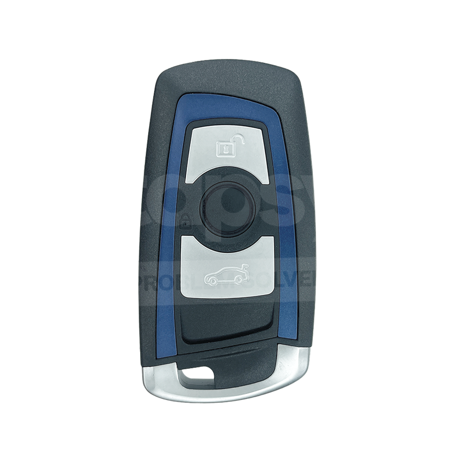 BMW CAS4 System 3 Buttons Smart Remote Key ID49 434MHz Blue