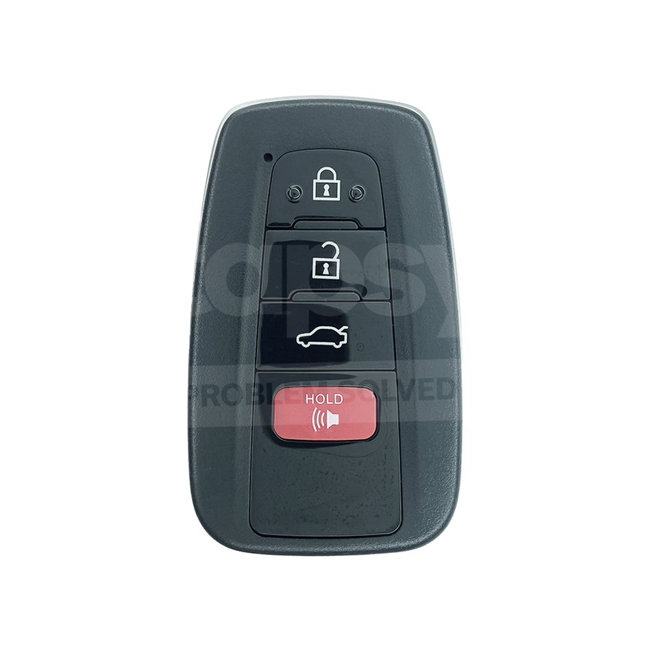 Toyota Corolla 2019-2021 3+1 Buttons Smart Remote Key 4A 312/314MHz 8990H-12010 FCC ID: HYQ14FBN