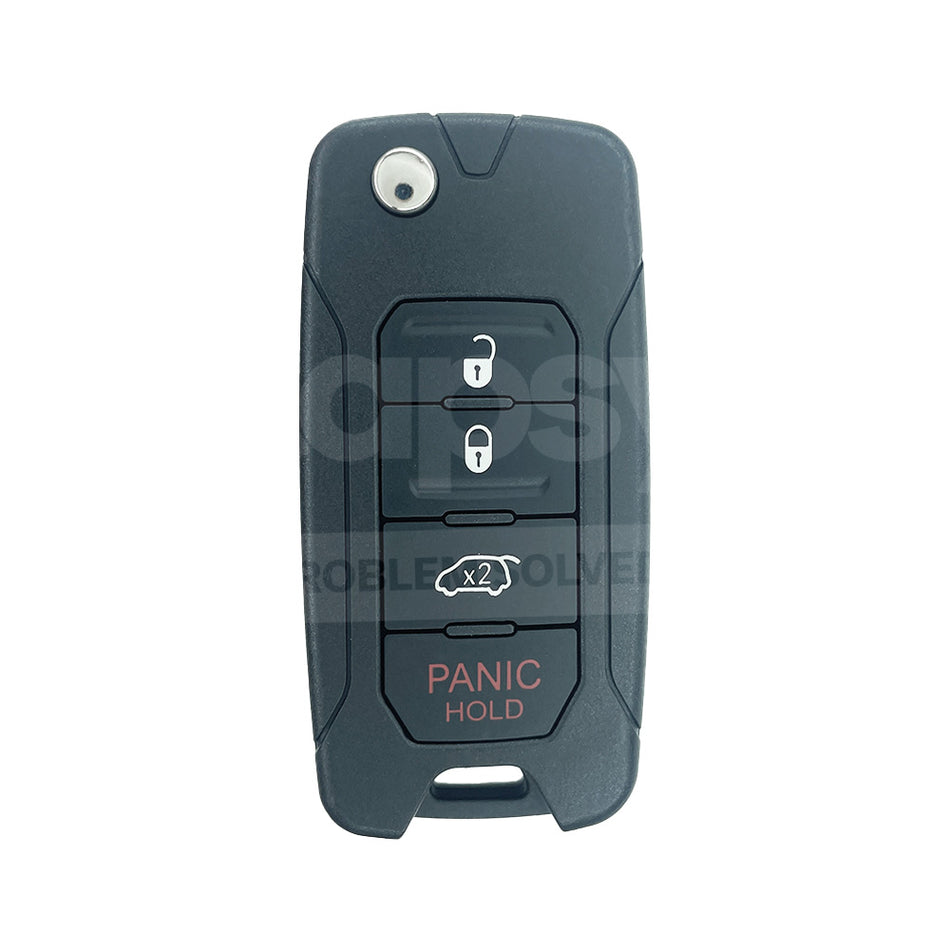 JEEP Renegade 2015-2020 3+1 Buttons Flip Remote Key 48MQB 433MHz