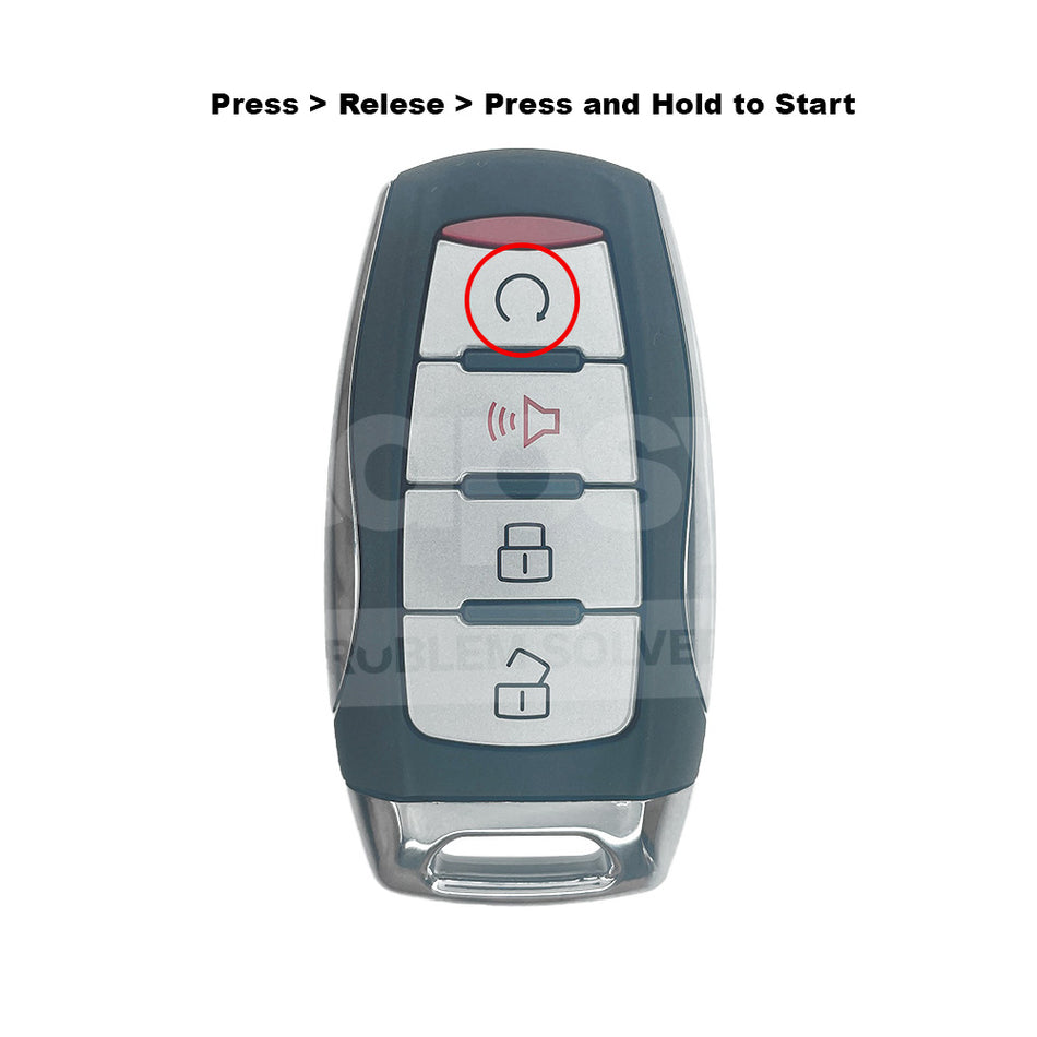 GREAT WALL Cannon 2020-2022 Original 4 Buttons Smart Remote Key 433MHz FSK With Remote Start FSK
