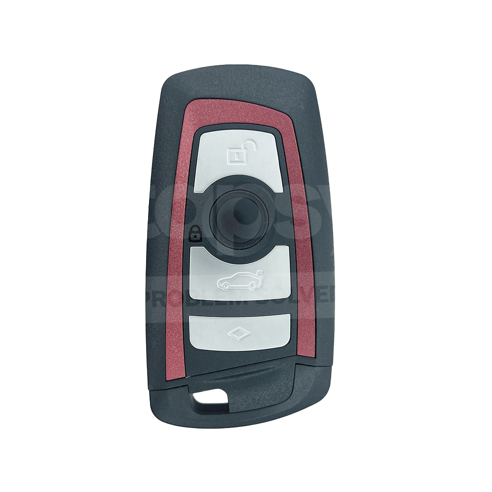 BMW FEM System 4 Buttons Smart Remote Key ID49 434MHz Red