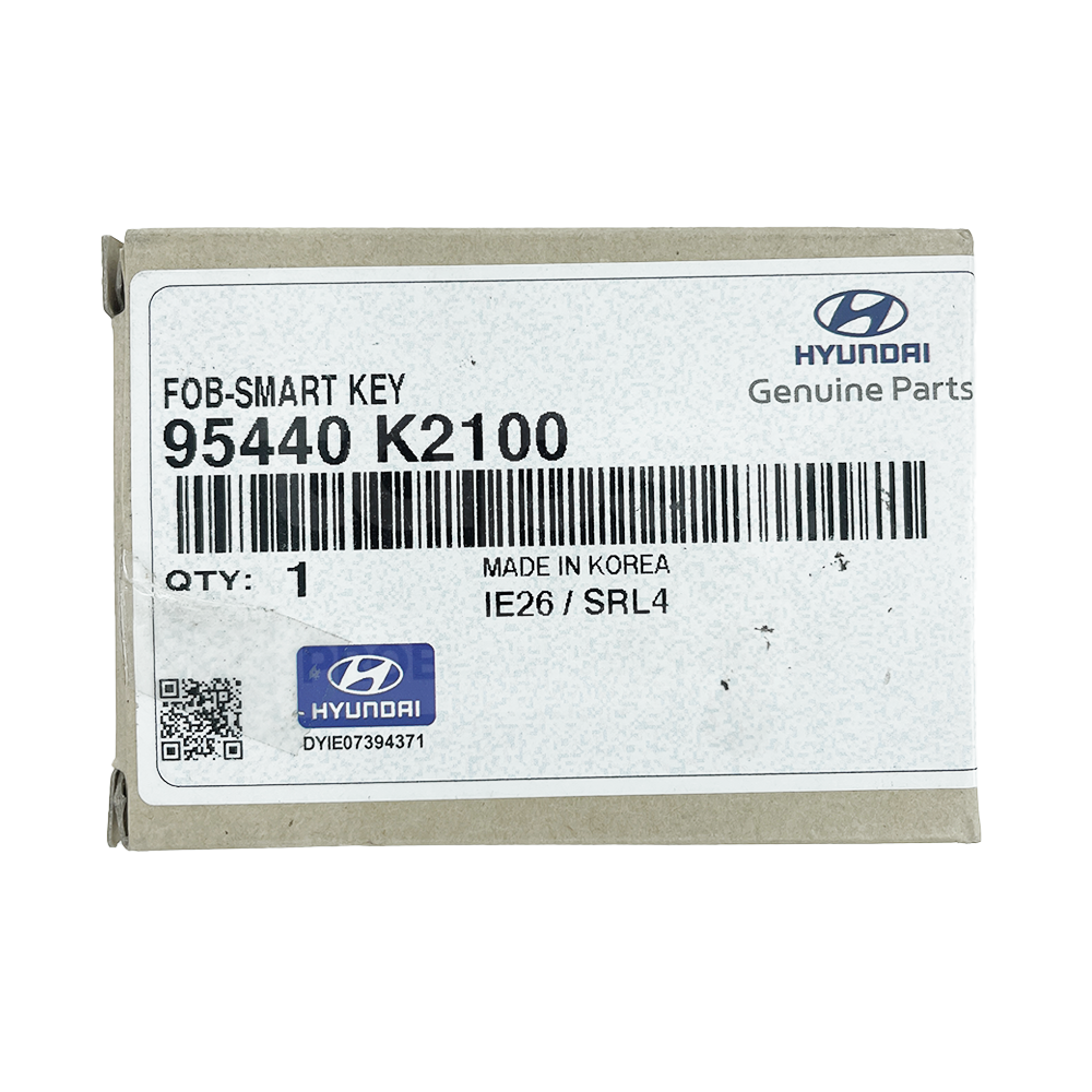 Hyundai Venue 2019-2022 Genuine Smart Remote Key 433MHz 95440-K2100