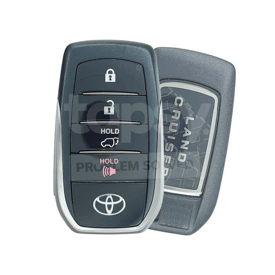 TOYOTA Land Cruiser 2018-2019 Genuine 4 Buttons Smart/Prox Remote Key 312/314MHz 89904-60M80