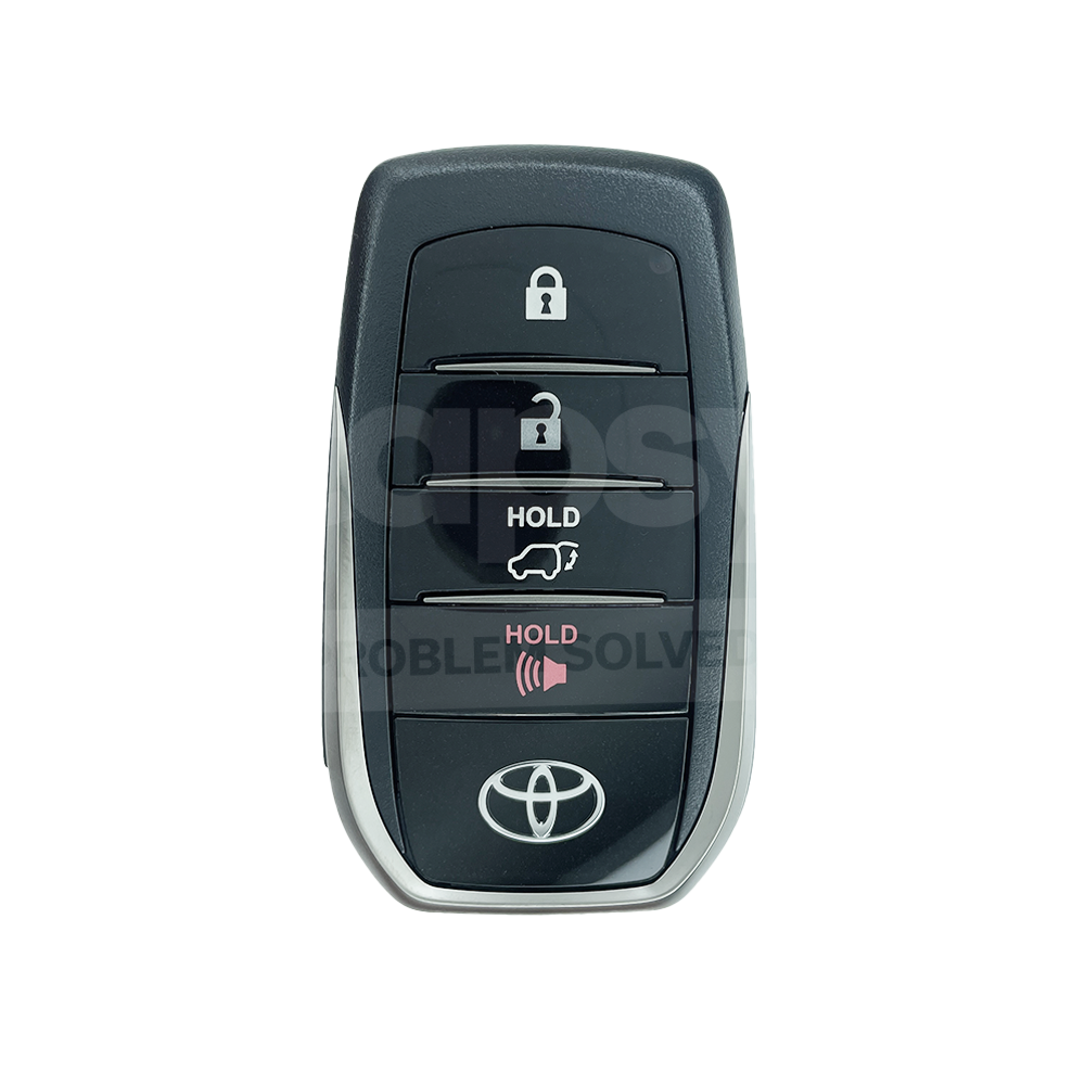TOYOTA Land Cruiser 2018-2019 Genuine 4 Buttons Smart/Prox Remote Key 312/314MHz 89904-60M80
