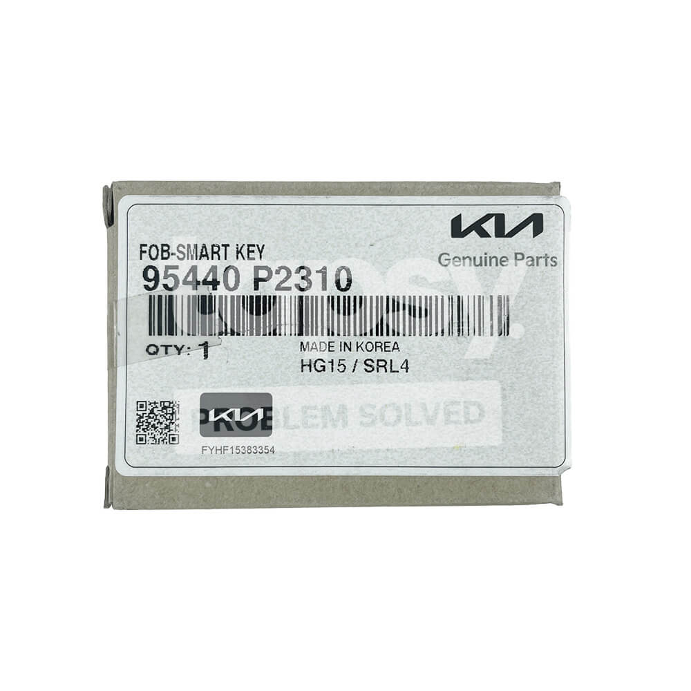 KIA Sorento 2021-2023 Genuine 4 Buttons Smart Remote Key 433MHz 95440-P2310