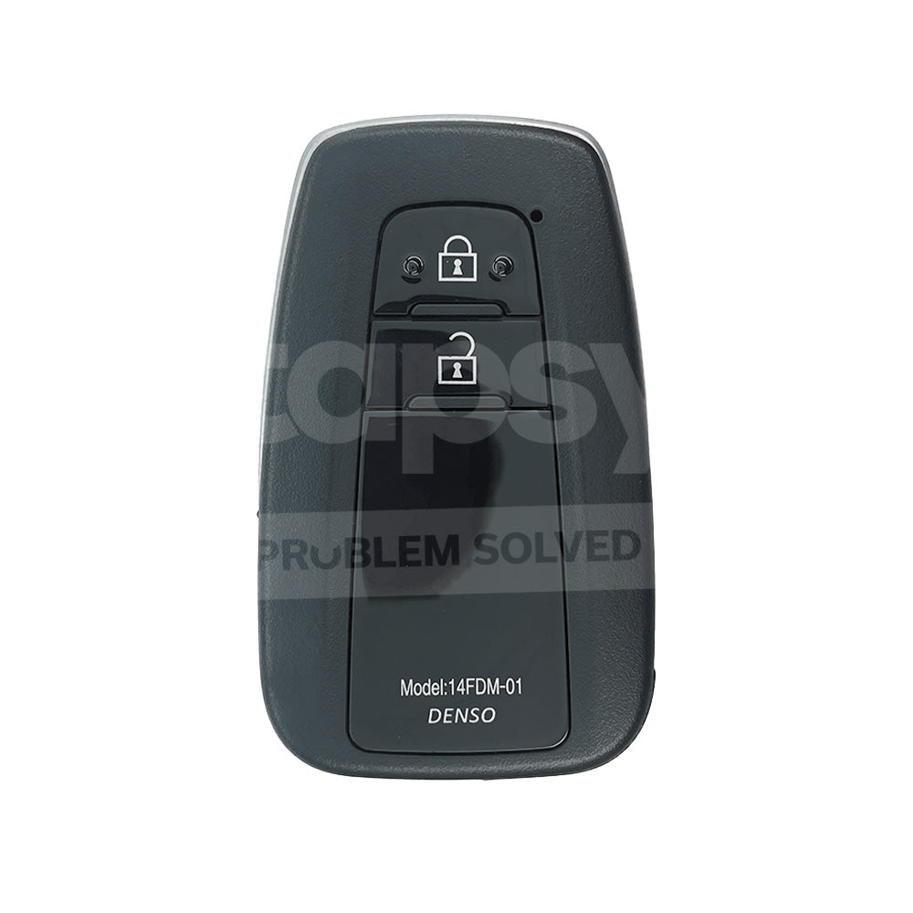 Toyota RAV4 Prado 2019 Smart Remote Key Shell 2 Buttons VVDI XM38 Compatible