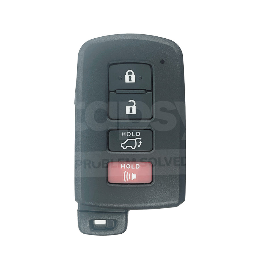 Toyota Highlander/RAV4 4 Buttons Smart Remote Key Shell SUV VVDI XM38 Compatible