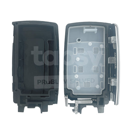 LAND ROVER 4+1 Buttons Smart/Prox Remote Key Shell/Case With HU101 Emergency Blade