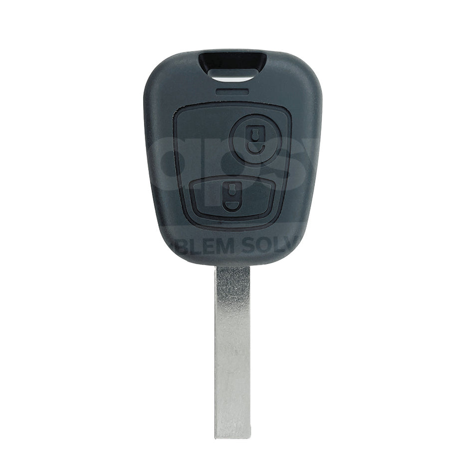 PEUGEOT 2 Buttons Remote Key Shell/Case HU83 Blade