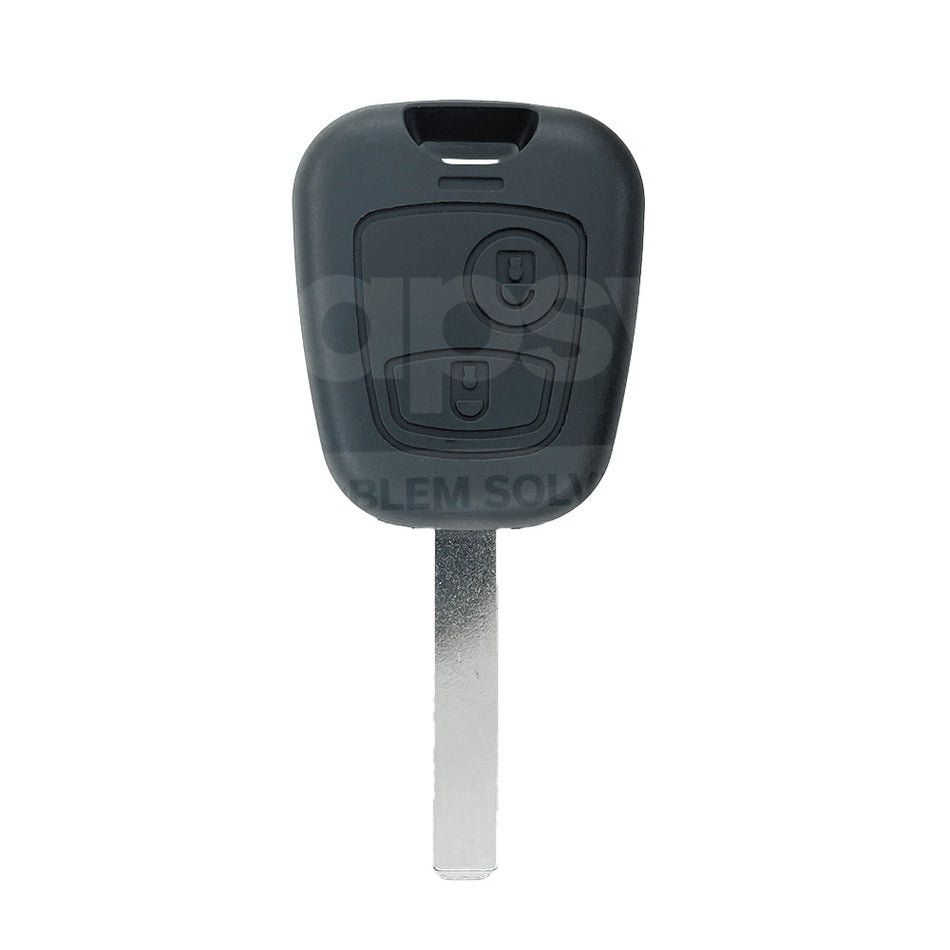 PEUGEOT 2 Buttons Remote Key Shell/Case VA6 Blade