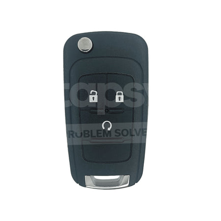 HOLDEN 3 Buttons With Remote Start Flip/Smart Remote Key Shell/Case HU100 Blade
