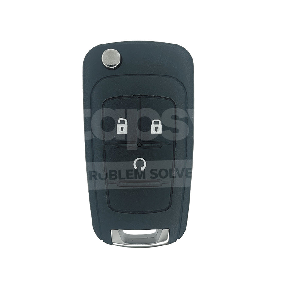 HOLDEN 3 Buttons With Remote Start Flip/Smart Remote Key Shell/Case HU100 Blade