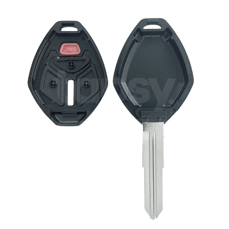 MITSUBISHI 3+1 Buttons Remote Key Shell/Case MIT11R Blade