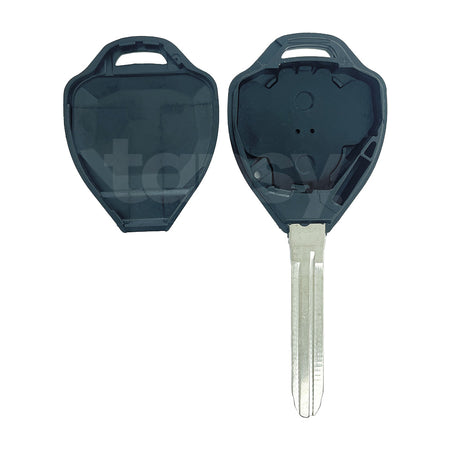 Toyota Hilux/Hiace 2 Buttons TOY43 Blade Remote Key Shell Without Logo Slot