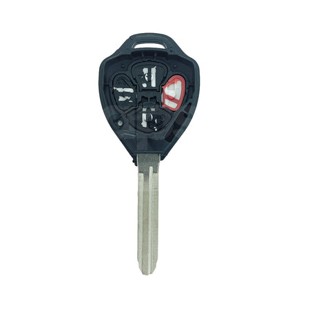 Toyota Camry/Corolla 4 Buttons TOY43 Blade Remote Key Shell Trunk/Panic