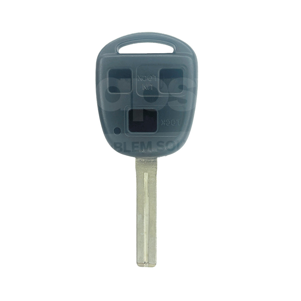 Toyota Yaris/Corolla 3 Buttons TOY40 Short Blade Remote Key Shell