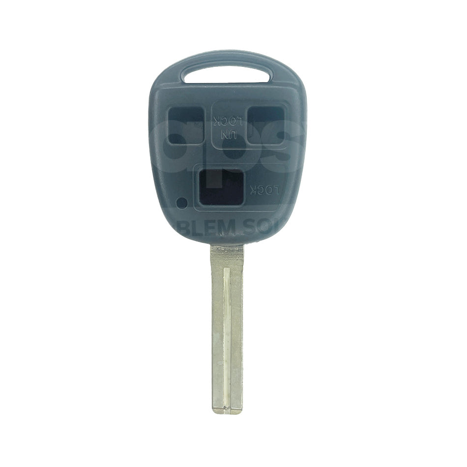 Toyota Yaris/Corolla 3 Buttons TOY40 Short Blade Remote Key Shell