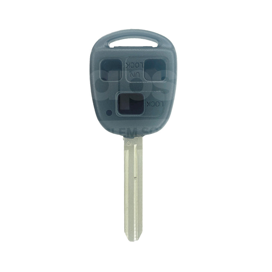 Toyota 3 Buttons TOY43 Blade Remote Key Shell