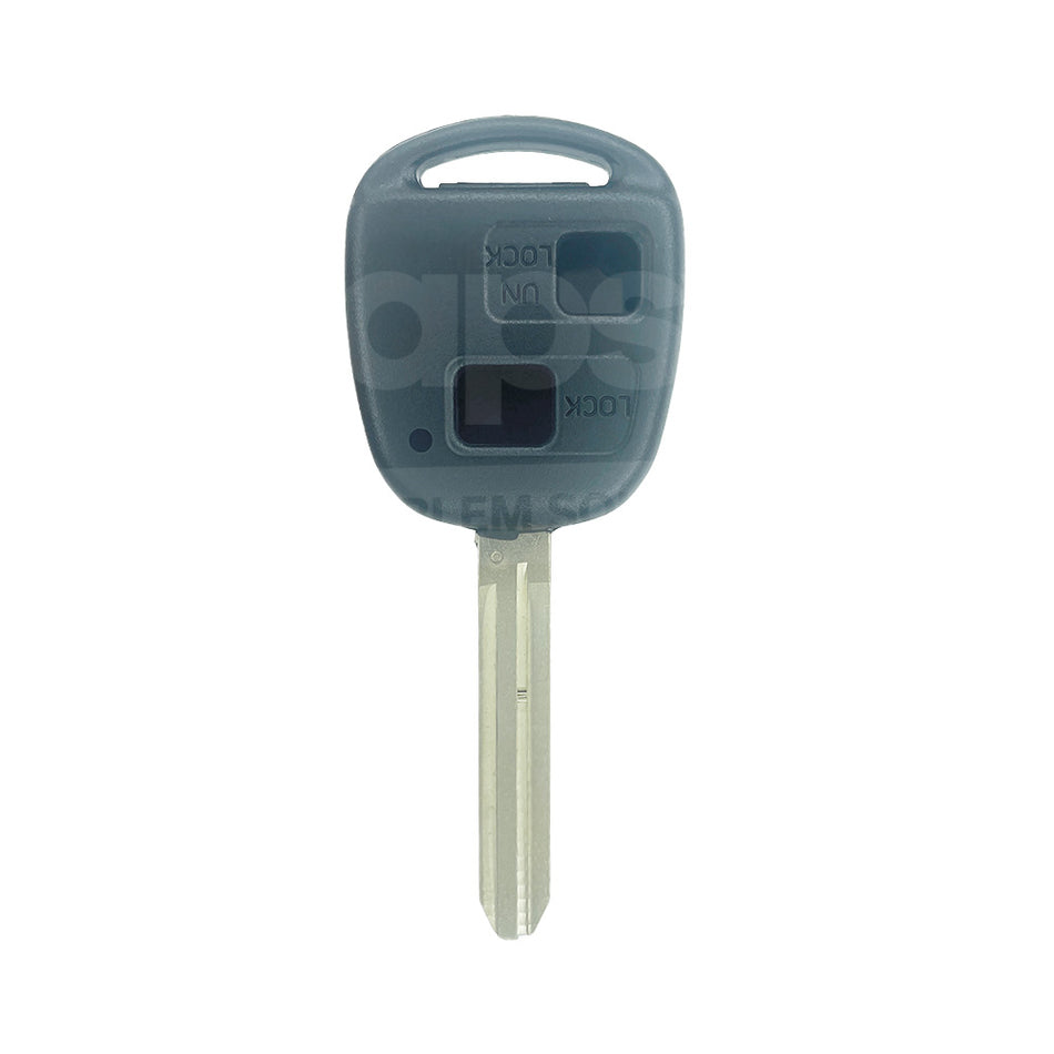 Toyota 2 Buttons TOY43 Blade Remote Key Shell