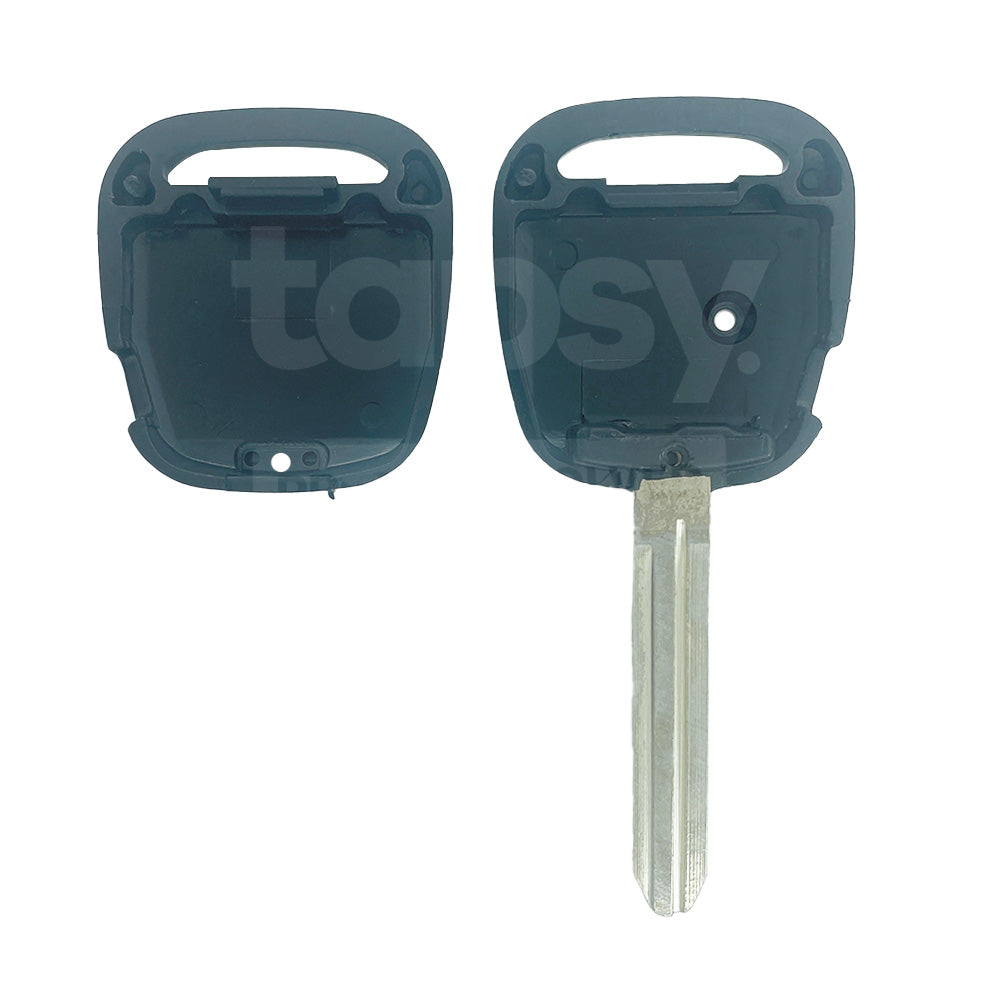 Toyota Side 1 Buttons TOY43 Blade Remote Key Shell
