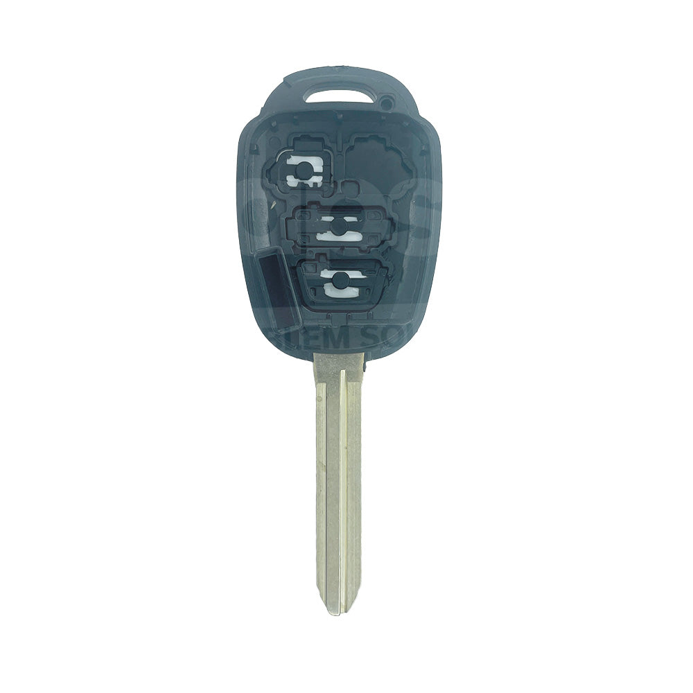 Toyota Fortuner 2014 Remote Key Shell 3 Buttons TOY43 Blade