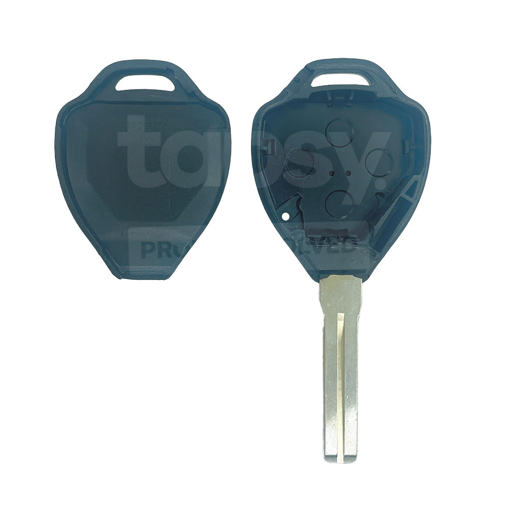 Toyota 3 Buttons TOY40 Blade Remote Key Shell Trunk