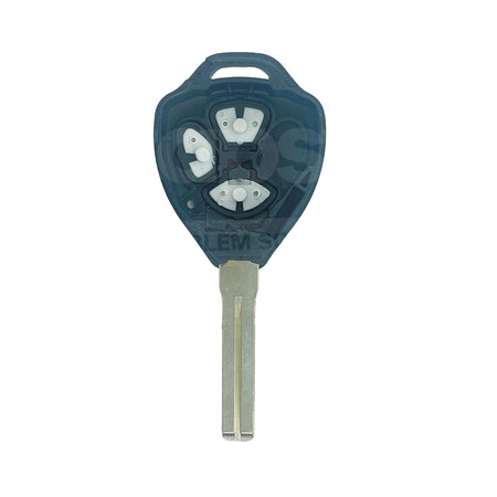 Toyota 3 Buttons TOY40 Blade Remote Key Shell Trunk