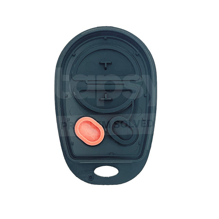 Toyota Sequoia 4 Buttons Remote Key Shell
