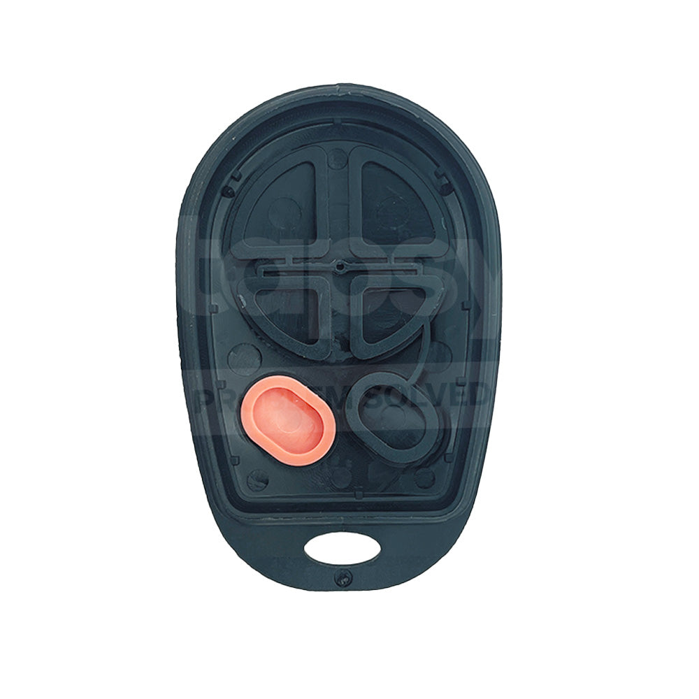 Toyota Sienna 6 Buttons Remote Key Shell