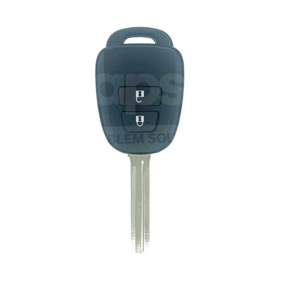 Toyota Yaris/Hiace 2014 2 Buttons TOY43 Blade Remote Key Shell