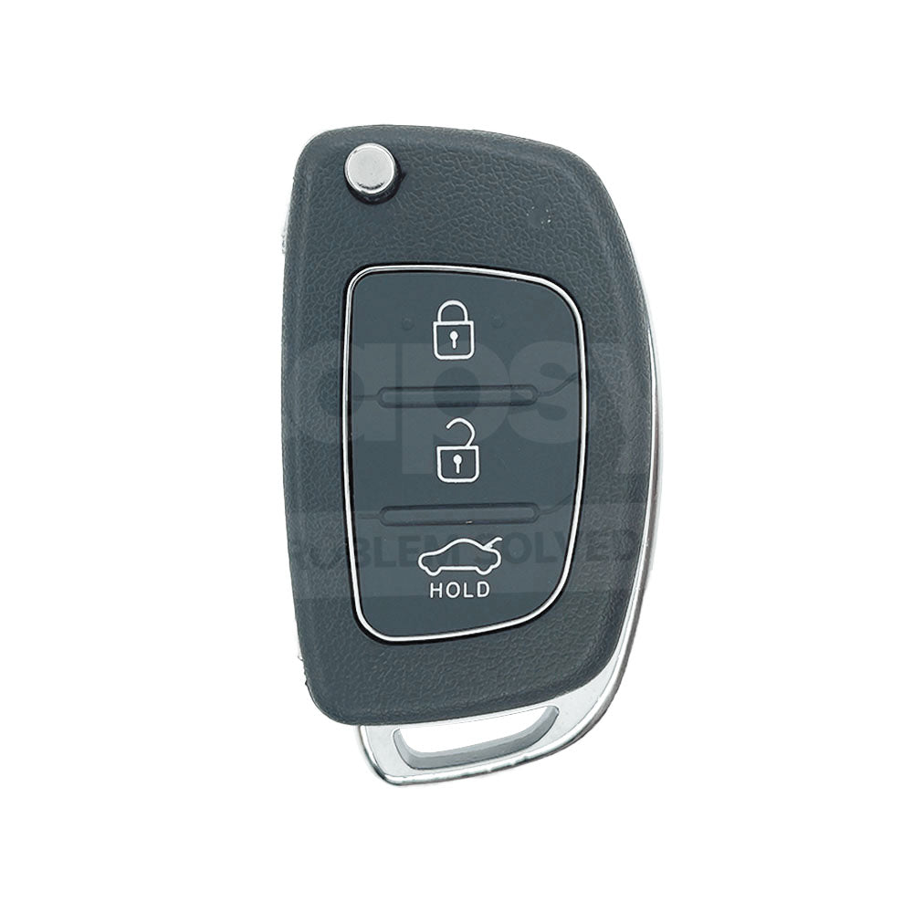 Hyundai 2015 3 Buttons Flip Remote Key Shell/Case HYN14R Blade