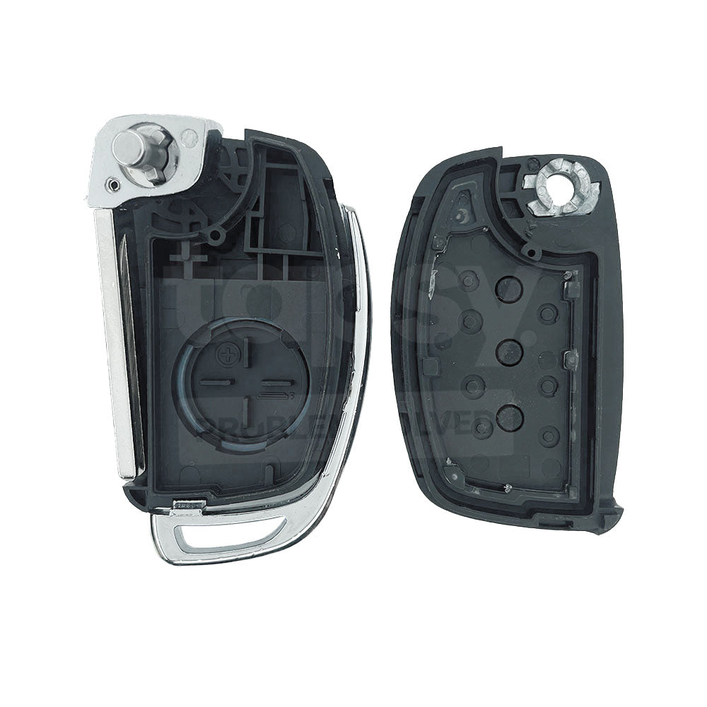 Hyundai 2015 3 Buttons Flip Remote Key Shell/Case HYN14R Blade