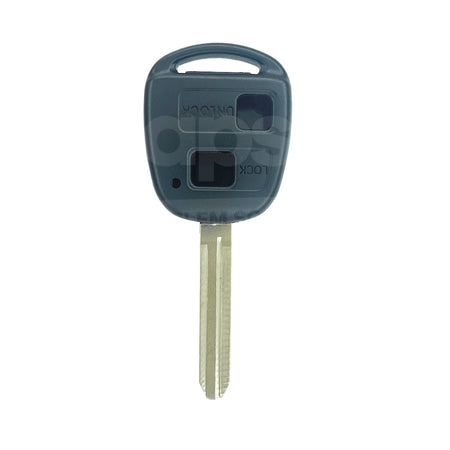 Toyota 2 Buttons TOY43 Blade Remote Key Shell