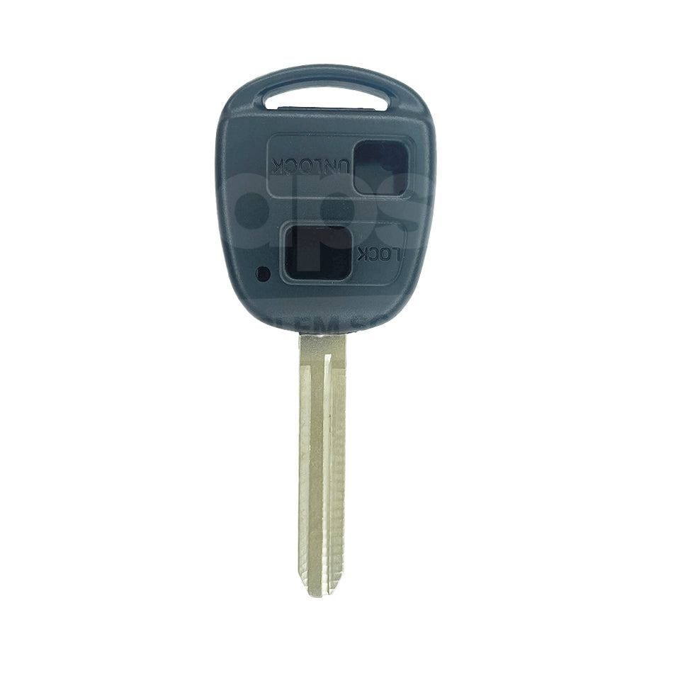 Toyota 2 Buttons TOY43 Blade Remote Key Shell