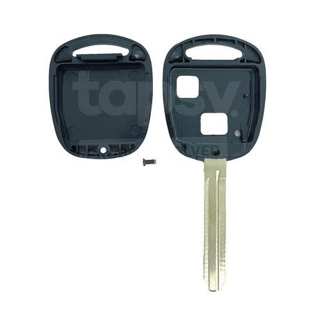 Toyota 2 Buttons TOY43 Blade Remote Key Shell