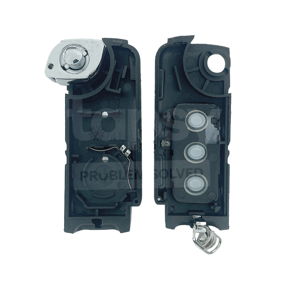 Bentley 3 Buttons 2005-2015 Flip Smart Remote Key Shell