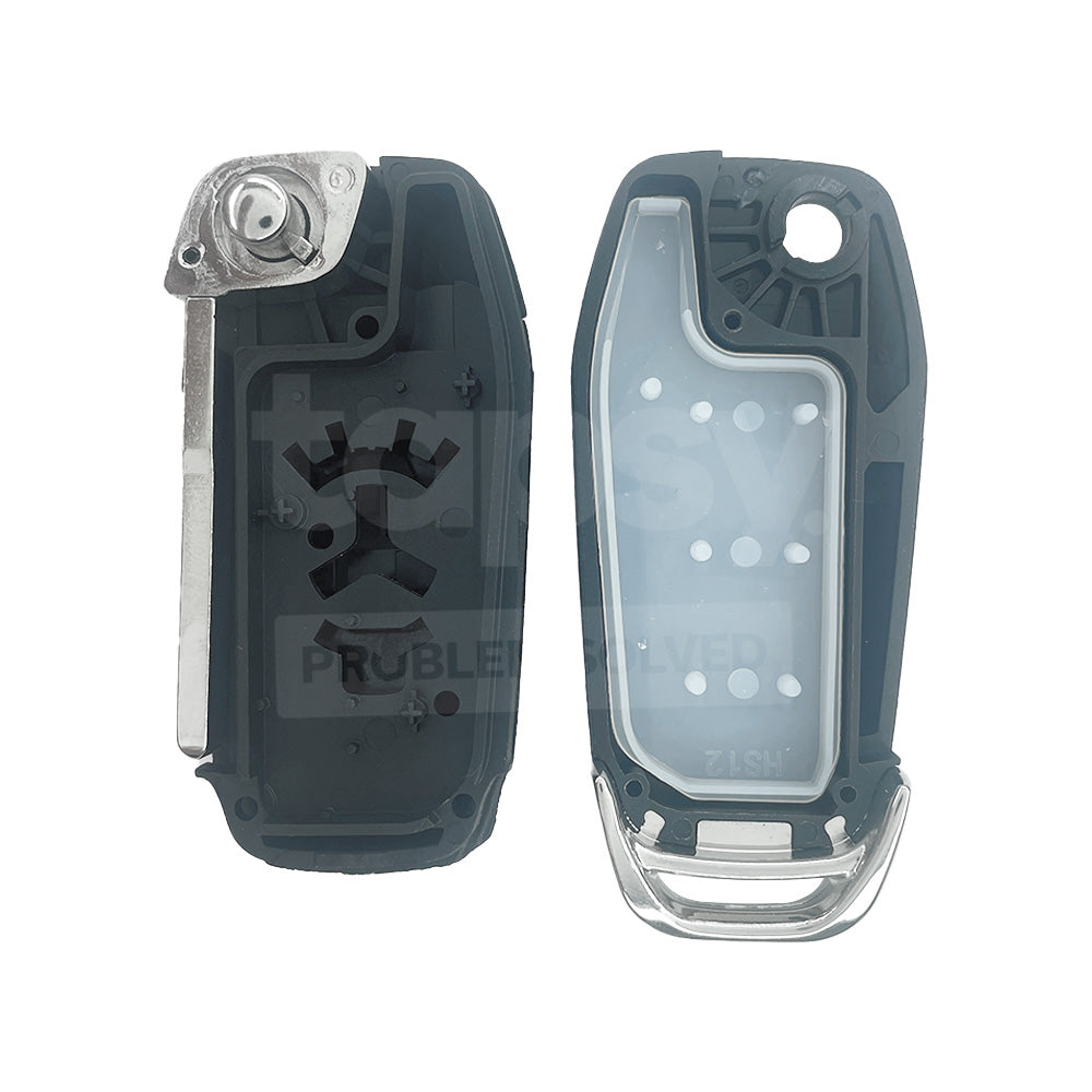 FORD Ranger 2 Buttons Flip Remote Key Shell/Case HU101 Blade